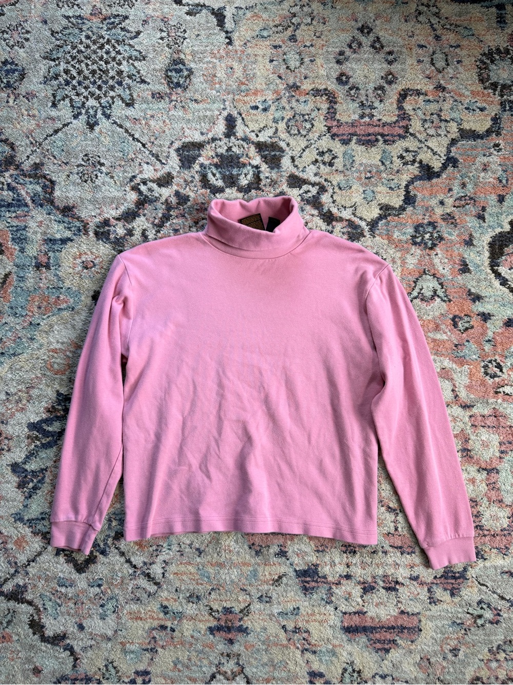 Vintage Pink Turtleneck